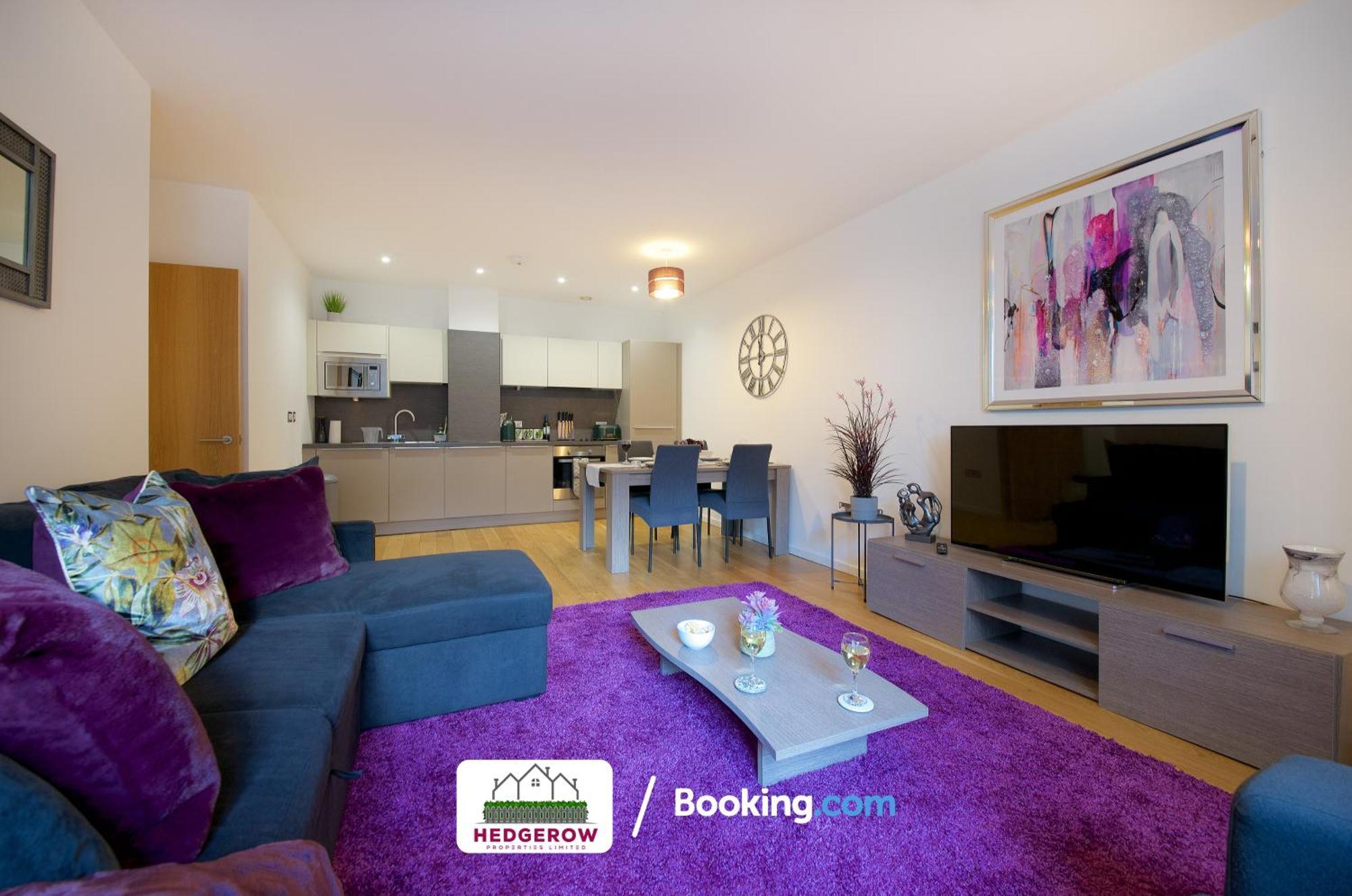 Premium Deals On Modern 2 -Bed 2-Bath Central City 122 High Street Flat For Movers & Pros By Hedgerow Manchester Exteriér fotografie