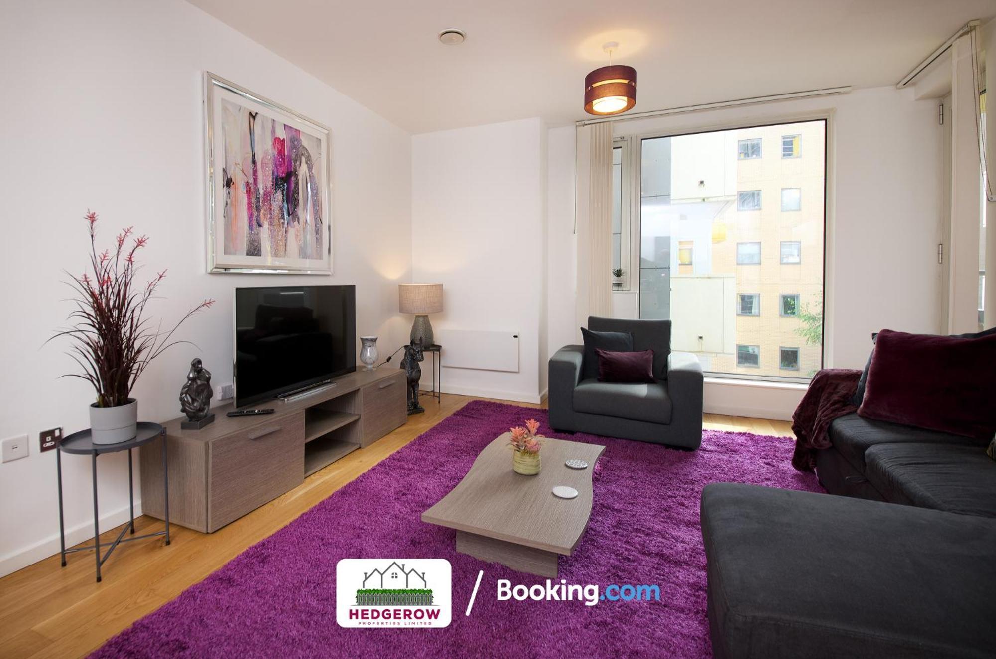 Premium Deals On Modern 2 -Bed 2-Bath Central City 122 High Street Flat For Movers & Pros By Hedgerow Manchester Exteriér fotografie