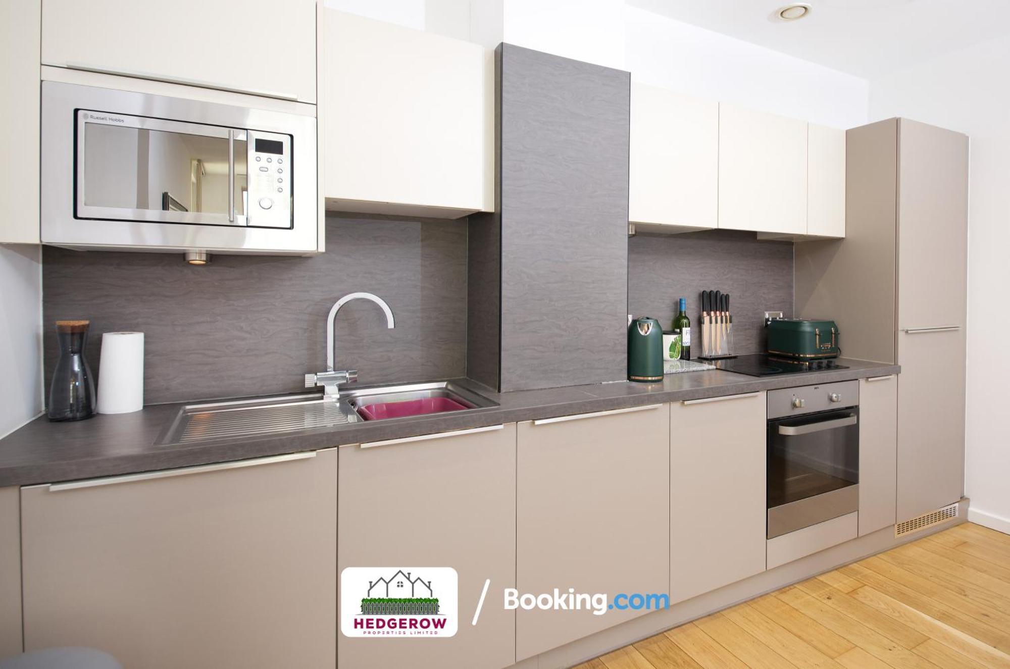 Premium Deals On Modern 2 -Bed 2-Bath Central City 122 High Street Flat For Movers & Pros By Hedgerow Manchester Exteriér fotografie