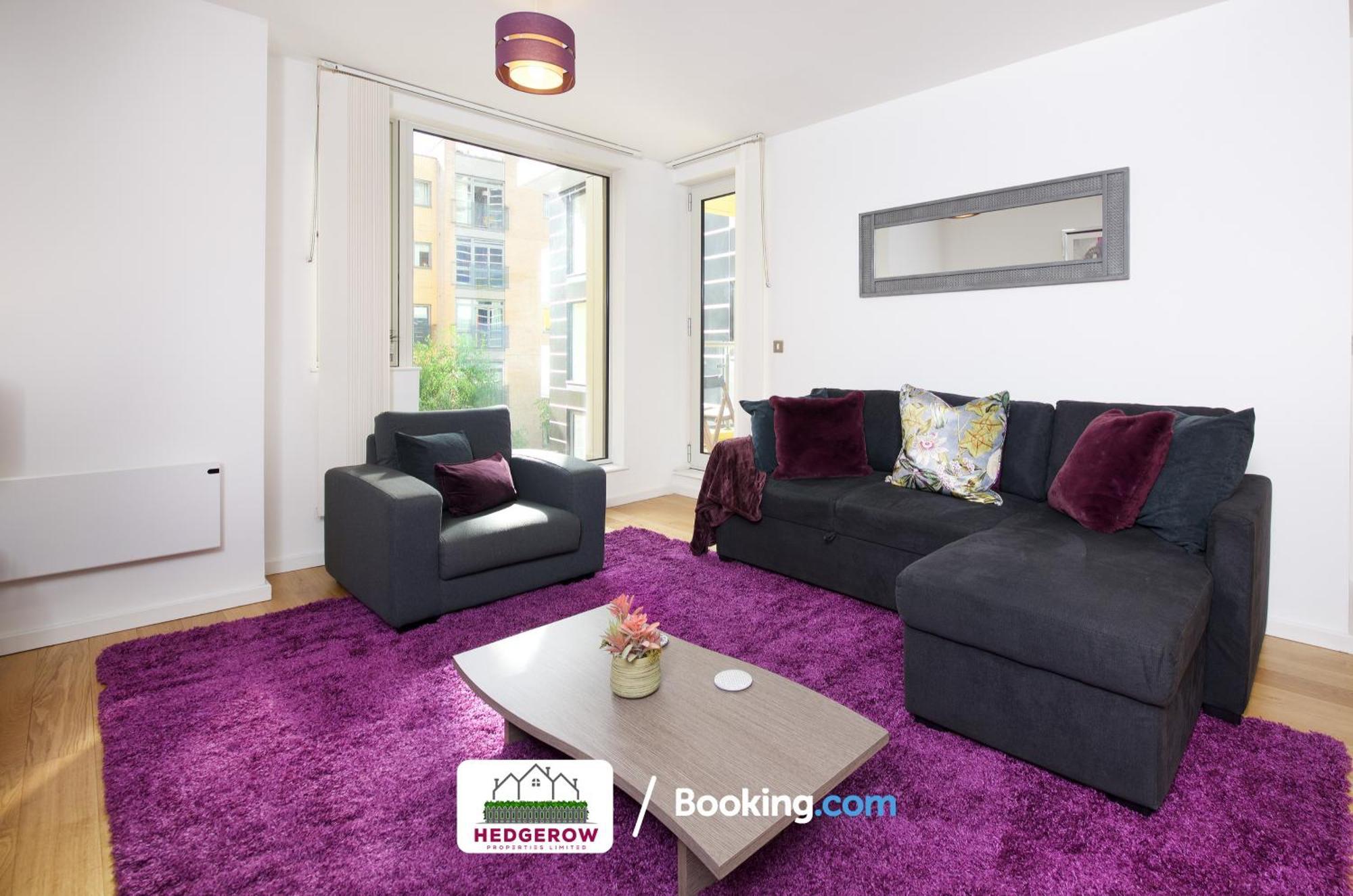 Premium Deals On Modern 2 -Bed 2-Bath Central City 122 High Street Flat For Movers & Pros By Hedgerow Manchester Exteriér fotografie