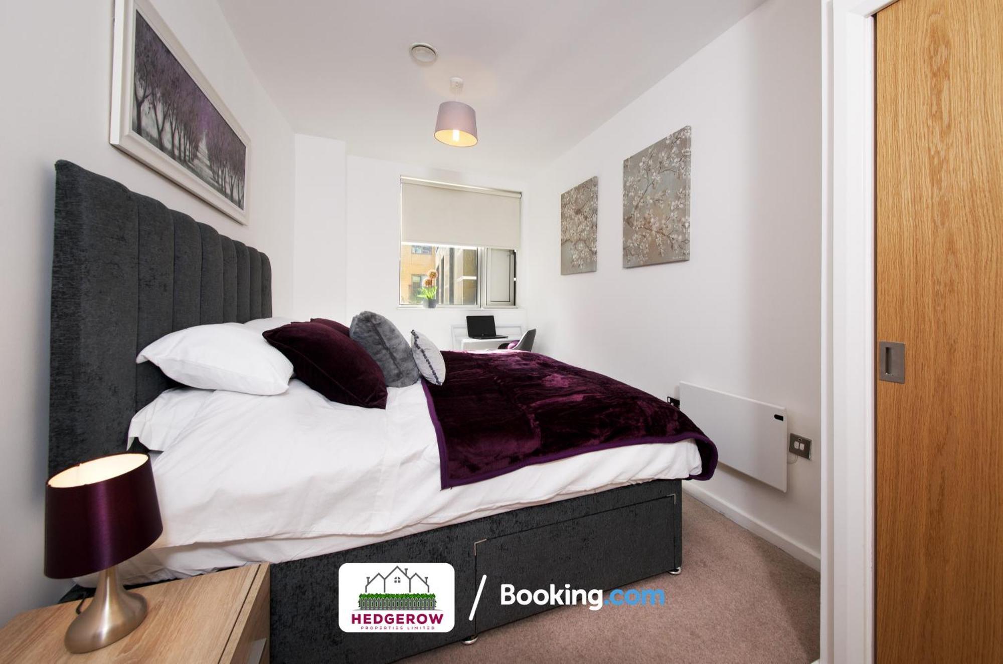 Premium Deals On Modern 2 -Bed 2-Bath Central City 122 High Street Flat For Movers & Pros By Hedgerow Manchester Exteriér fotografie